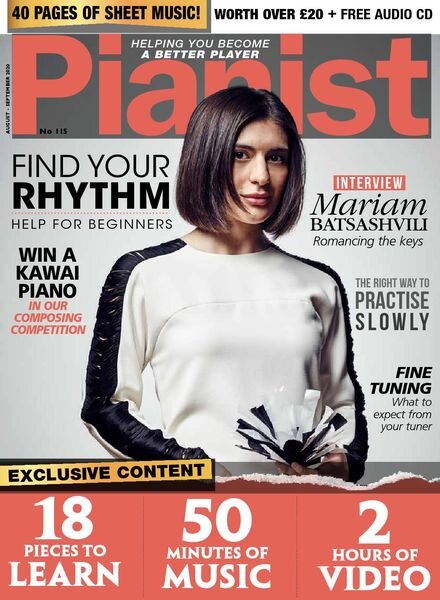 Pianist – Issue 115 – August-September 2020 Cover