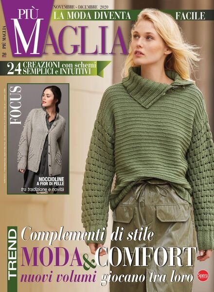 Piu Maglia – Novembre-Dicembre 2020 Cover