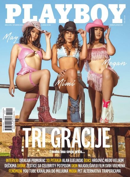Playboy Croatia – Studeni 2020 Cover