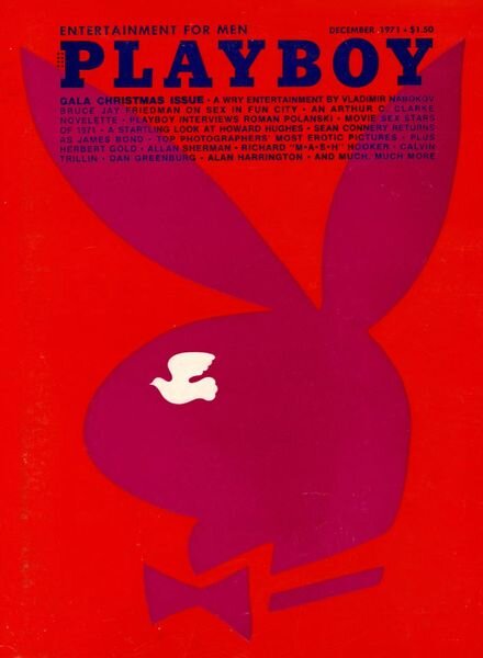 Playboy USA – December 1971 Cover