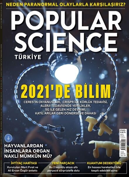 Popular Science Turkey – 30 Kasim 2020 Cover