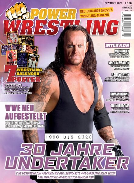 Power-Wrestling – 22 November 2020 Cover