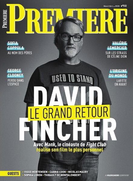 Premiere – Novembre 2020 Cover
