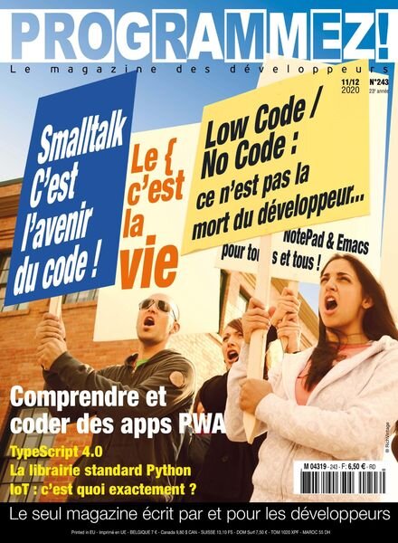 Programmez! – Novembre 2020 Cover