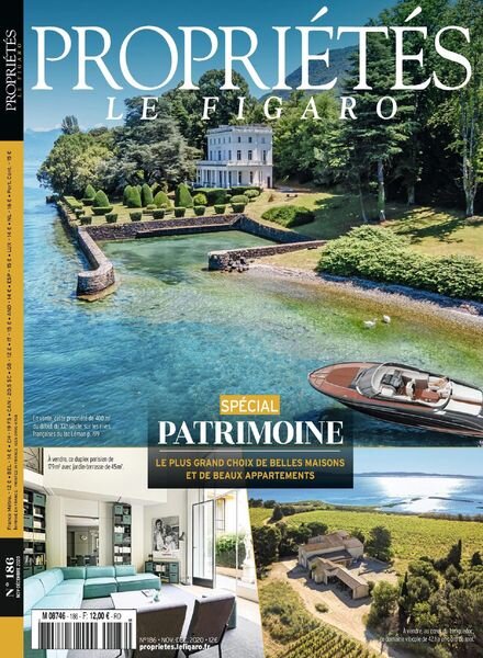 Proprietes Le Figaro – Novembre-Decembre 2020 Cover
