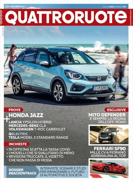 Quattroruote Italia – luglio 2020 Cover