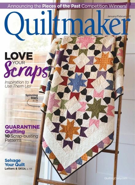 Quiltmaker – January 2021 Cover