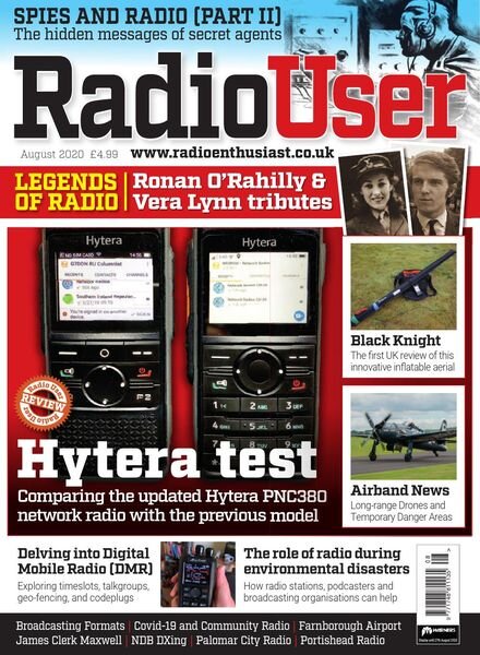 Radio User – August 2020 Cover