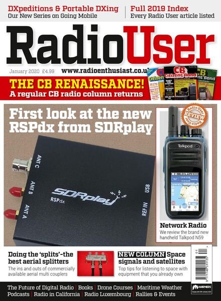 Radio User – January 2020 Cover