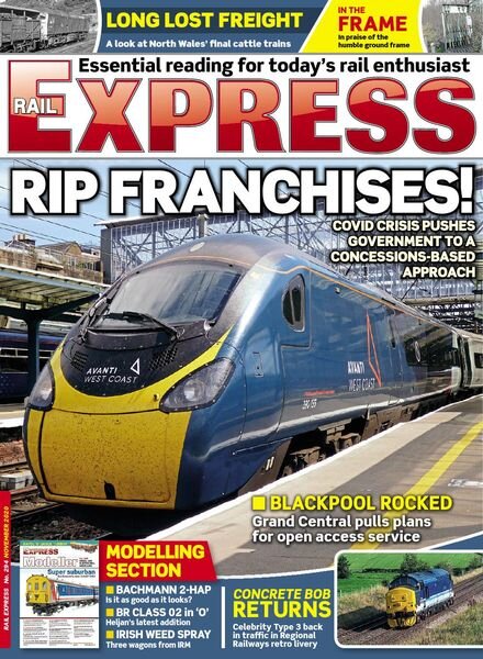 Rail Express – Issue 294 – November 2020 Cover