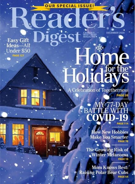 Reader’s Digest Canada – December 2020 Cover