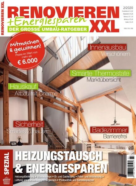 Renovieren + Energiesparen – Nr. 2 2020 Cover