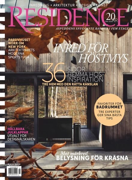 Residence – oktober 2020 Cover