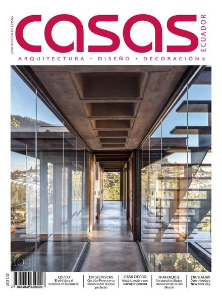 Revista Casas Ecuador – Octubre-Noviembre 2020 Cover