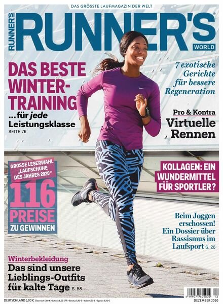 Runner’s World Germany – Dezember 2020 Cover