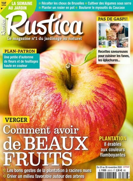 Rustica – 20 Novembre 2020 Cover