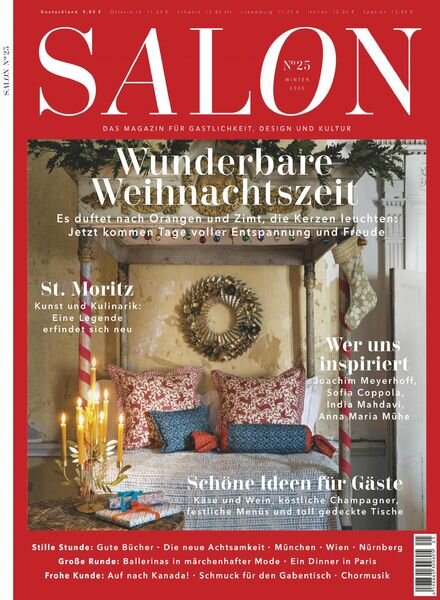 Salon Germany – Oktober 2020 Cover