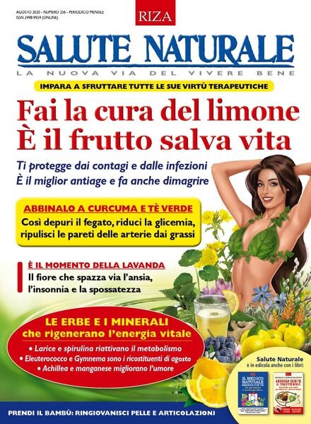 Salute Naturale – Agosto 2020 Cover
