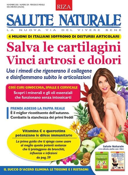 Salute Naturale – Novembre 2020 Cover