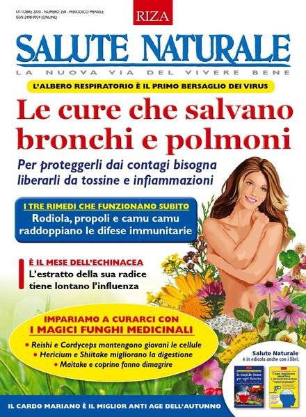 Salute Naturale – Ottobre 2020 Cover