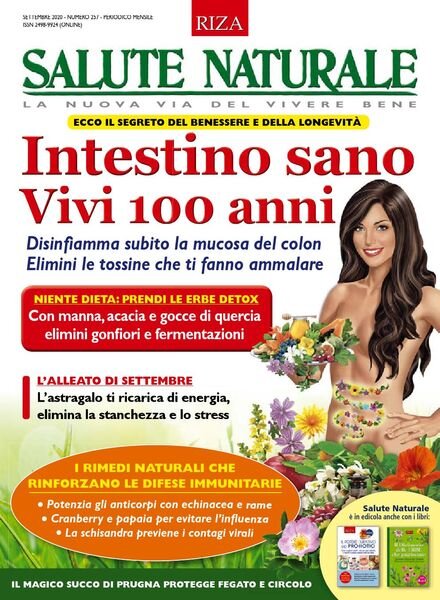 Salute Naturale – Settembre 2020 Cover