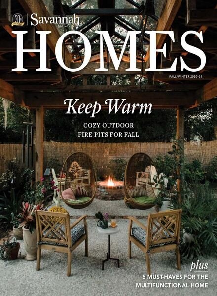 Savannah Homes – Fall-Winter 2020-2021 Cover