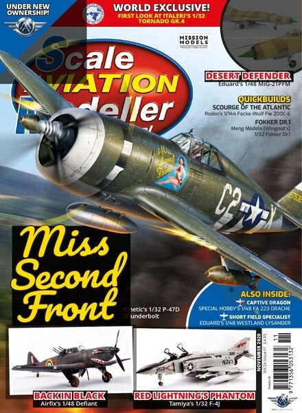 Scale Aviation Modeller International – November 2020 Cover