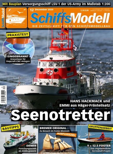 SchiffsModell – Dezember 2020 Cover