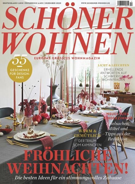 Schoner Wohnen – Dezember 2020 Cover