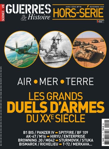 Science & Vie Guerres & Histoire – novembre 2020 Cover