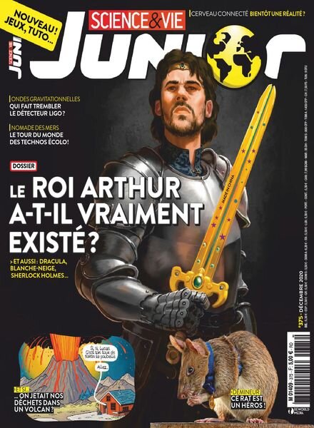 Science & Vie Junior – decembre 2020 Cover