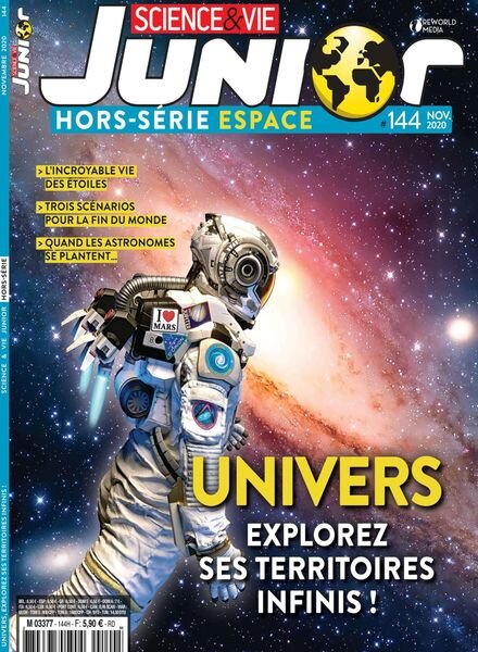 Science & Vie Junior – Hors-Serie – Novembre 2020 Cover