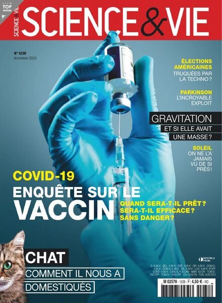 Science & Vie – novembre 2020 Cover