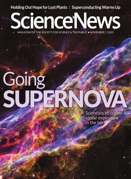 Science News – 7 November 2020 Cover