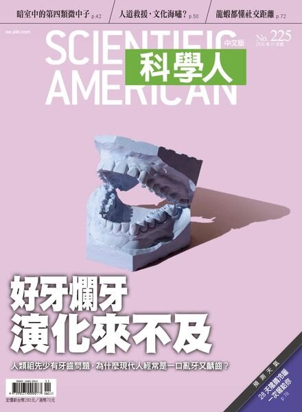Scientific American Traditional Chinese Edition – 2020-11-01 Cover