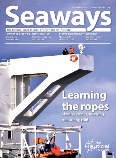 Seaways – November 2020 Cover