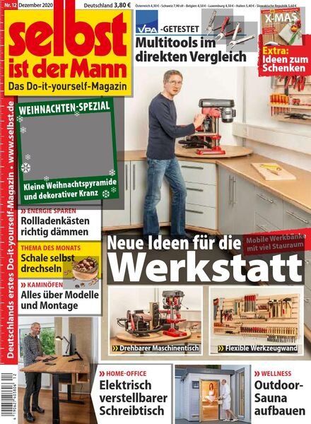 Selbst ist der Mann – Dezember 2020 Cover