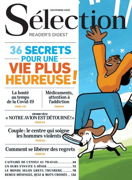 Selection du Reader’s Digest France – Novembre 2020 Cover