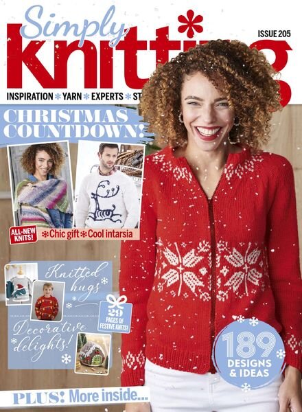 Simply Knitting – December 2020 Cover