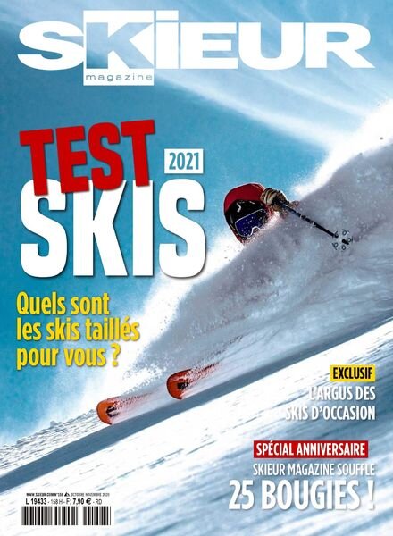 Skieur Magazine – Octobre-Novembre 2020 Cover