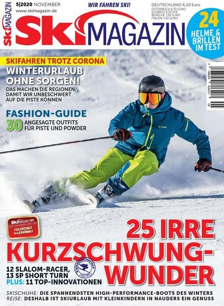 Skimagazin – November 2020 Cover