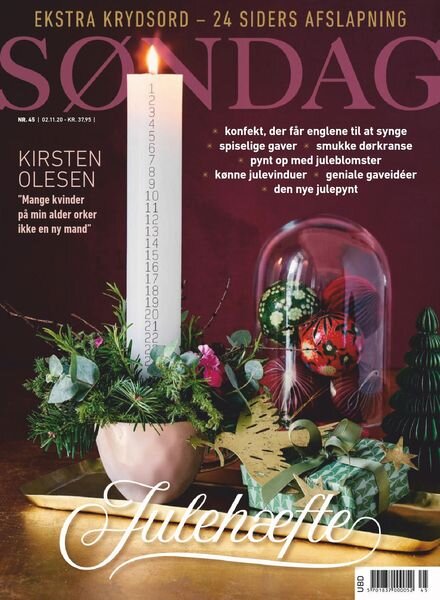 Sondag – 02 november 2020 Cover