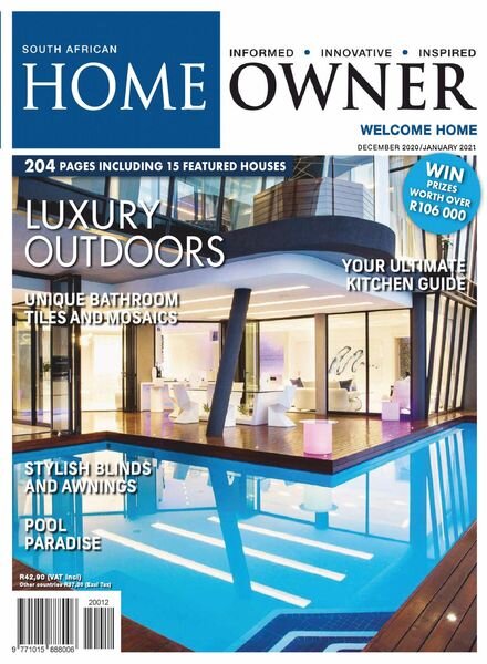 South African Home Owner – December 2020 Cover