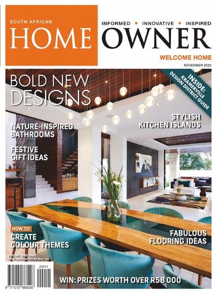 South African Home Owner – November 2020 Cover
