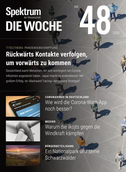 Spektrum – Die Woche – 26 November 2020 Cover