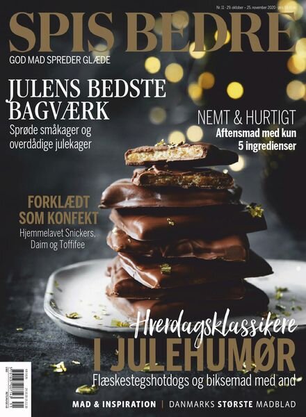 Spis Bedre – november 2020 Cover
