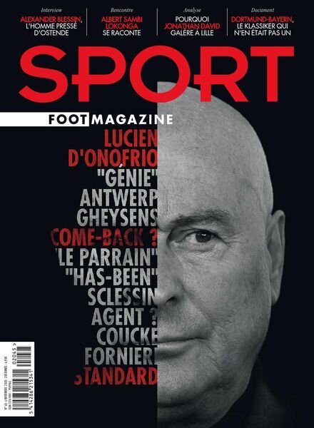 Sport Foot Magazine – 4 Novembre 2020 Cover