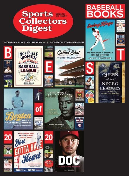 Sports Collectors Digest – 20 November 2020 Cover