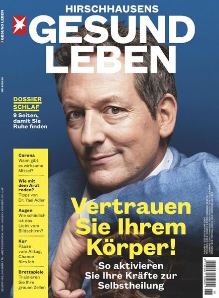 Stern Gesund Leben – November 2020 Cover