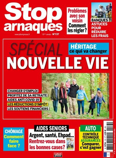 Stop Arnaques – Novembre-Decembre 2020 Cover